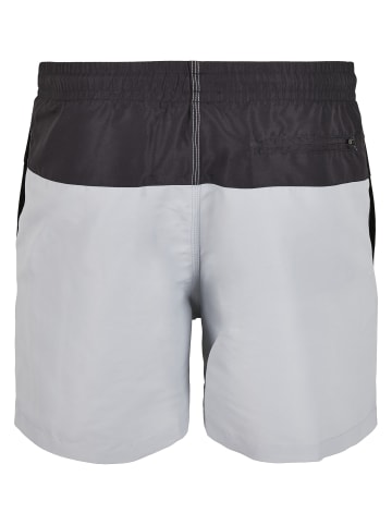 Urban Classics Beachwear - Bottoms in lightasphalt/black