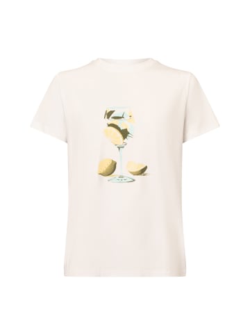 comma T-Shirt in weiß mehrfarbig