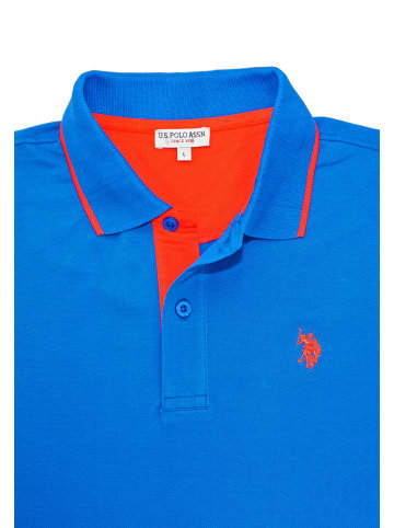 U.S. Polo Assn. Poloshirt 'Fashion' in blau