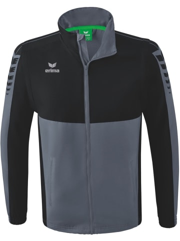 erima Trainingsjacke "Six Wings Jacke Mit Abnehmbaren Ärmeln" in Grau