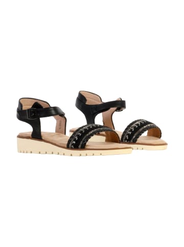 Divine Factory Sandalen mit Riemchen Schwarz