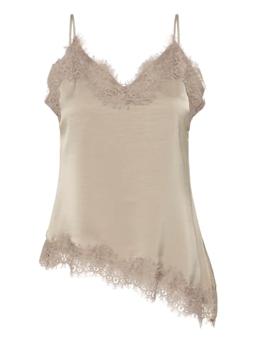 Kaffe Ärmellose Bluse KAjane Regular fit in Feather gray CC