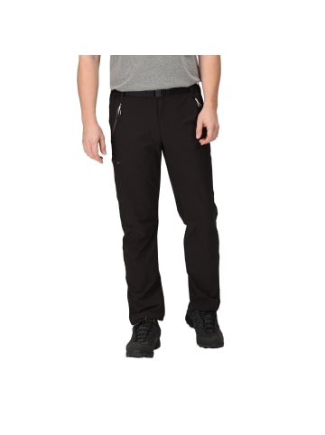 Regatta Xert Stretch III Herren Wanderhose mit Gürtel in Kurzgröße in Schwarz