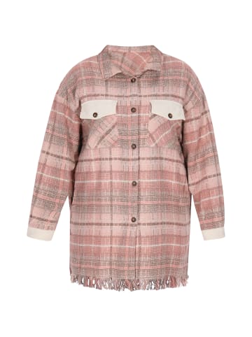 Sidona Plus Size Jacket in Pink
