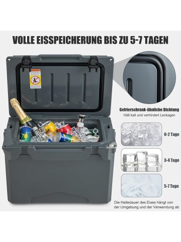 COSTWAY 21L Isolierbox in Anthrazit