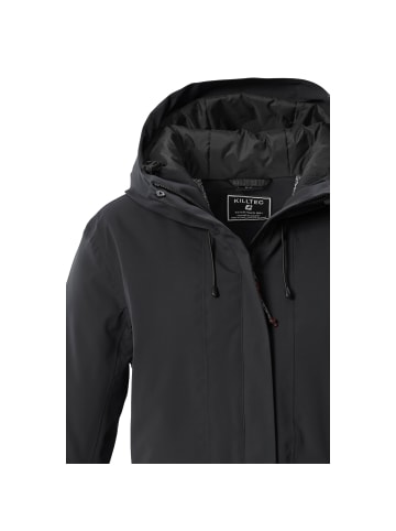 Killtec Funktionsjacke mit Kapuze in Schwarz0110