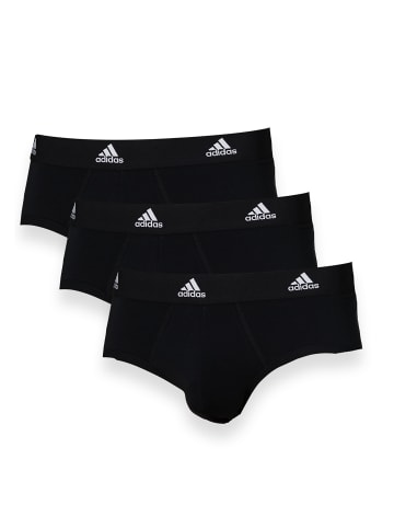 Adidas Sportswear Slip / Unterhose Active Flex Cotton in Schwarz