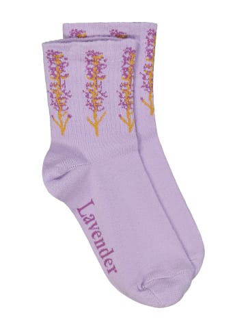 Ulla Popken Socken in zartes lavendel