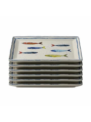 Ritzenhoff & Breker 6er Set Servierschalen Maro 17 x 17 cm bunt in bunt