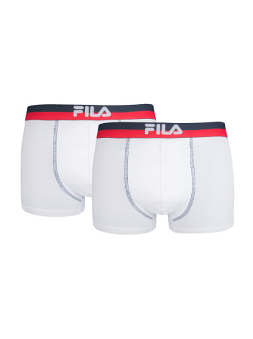 Fila Boxershort 2er Pack in Weiß