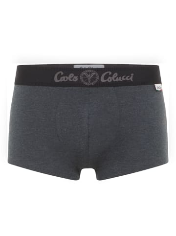 Carlo Colucci Retroshort Eben in Anthrazit