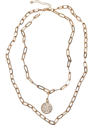 Urban Classics Urban Classics Damen Love Basic Necklace in gold