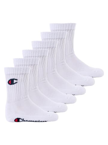 Champion Socken 6er Pack in Weiß