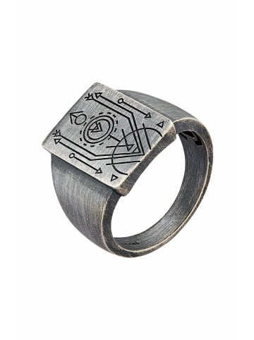 caï Ring für Herren in silber