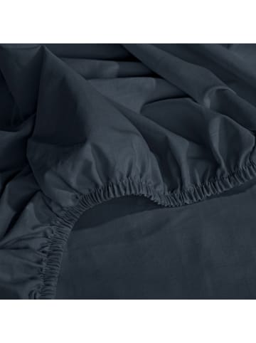 Erwin Müller Spannbettlaken 2er-Pack Deggendorf in dunkelgrau