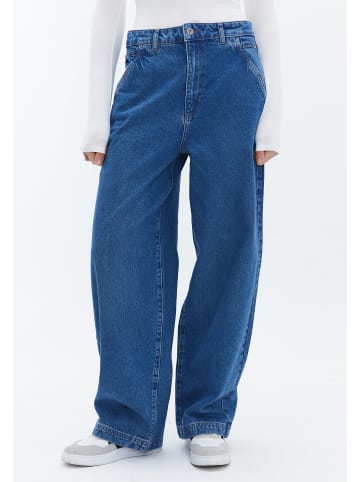 OXXO Röhrenhose MID BLUE DENIM