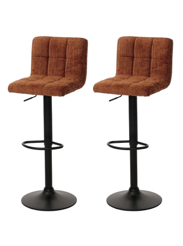 MCW 2er-Set Barhocker G87, Terracotta