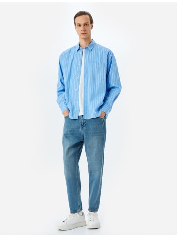 KOTON HOSEN in Mittel Indigo