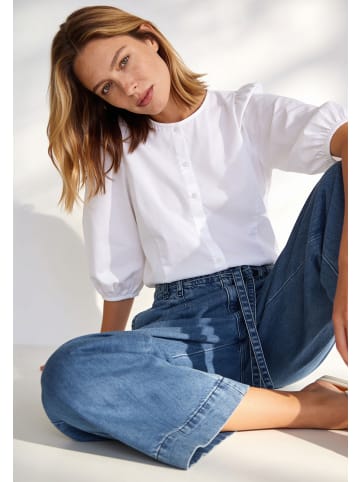 More & More weite, leichte Jeans in blue denim