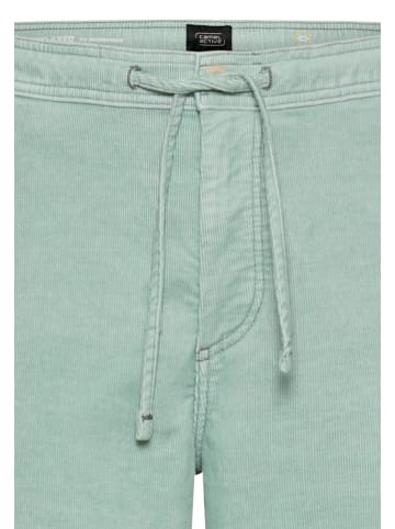Camel Active Bermuda Shorts aus Cord im Relaxed Fit in Ozeangrün