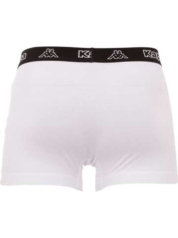 Kappa Boxershort "Boxershorts, 6er Pack" in Weiß