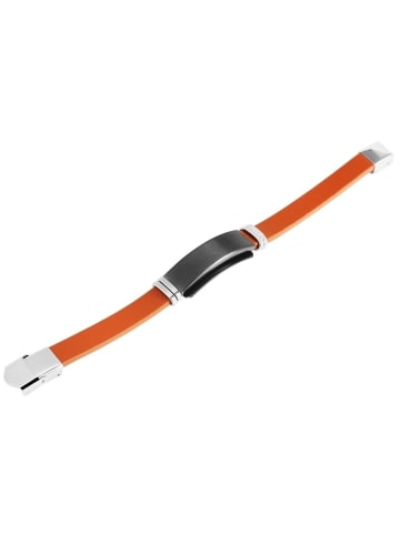 Adeliás Herren Armband aus Leder 21,5 cm in braun