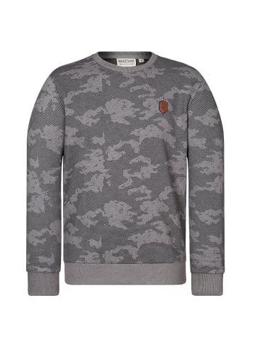 naketano Sweatshirt Rainerius Dark Grey Melange (Camouflage)