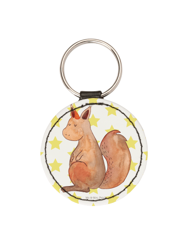 Mr. & Mrs. Panda Anhänger Einhorn Glauben ohne Spruch in Weiß