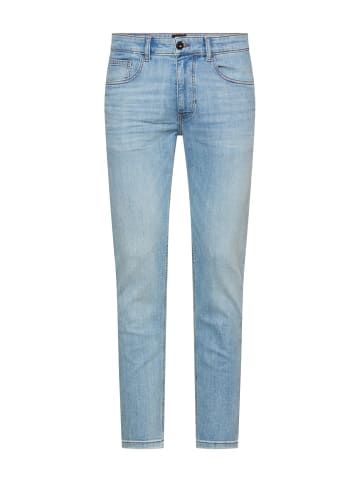 Camel Active Slim Fit 5-Pocket Jeans in Bleach Blau