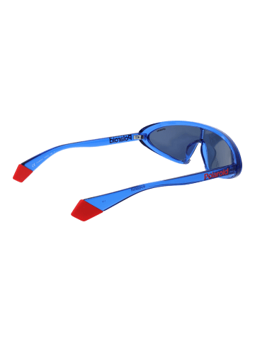 Polaroid Unisex Sonnenbrille Mono-Objektiv Blau