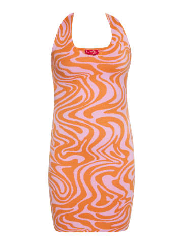 Swirly Kleid in PINK ORANGE