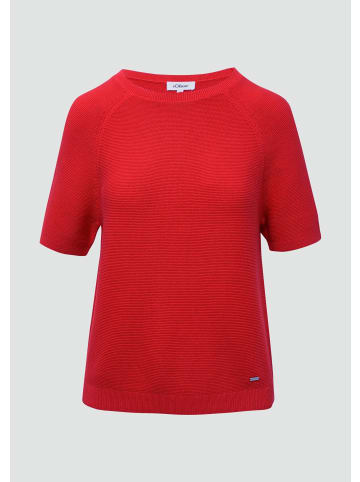 s.Oliver Strickpullover in 3090_rot