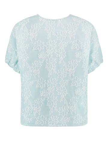 Zero  Sweatshirt kurzarm in Blue/Cream