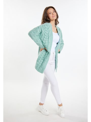 usha WHITE LABEL Damen Cardigan in Mint