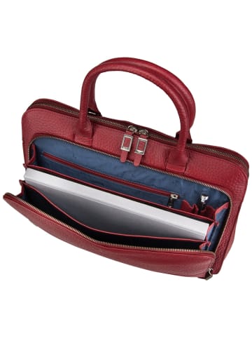 Voi Aktentasche Hirsch in Granat