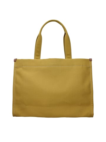 Tory Burch Gelb Stoff Schulter Tasche