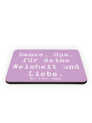 Mr. & Mrs. Panda magnet Spruch Opa Weisheit und Liebe mit Spruch in Lavendeltraum