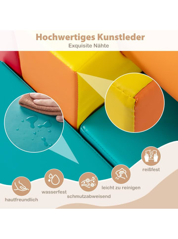 COSTWAY 10 TLG. Schaumstoff Bausteine in Bunt