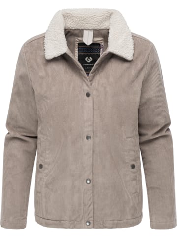 ragwear Cordjacke Walinea Corduroy in Bone