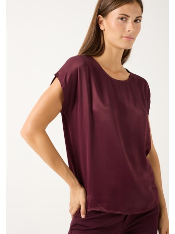More & More vielseitig kombinierbares Blusenshirt in pomegranate red
