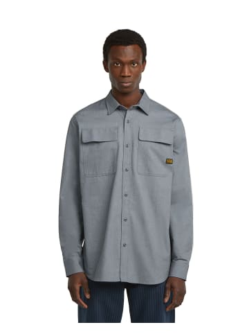 G-Star Raw CPO Regular Shirt ash blue/india ink oxford