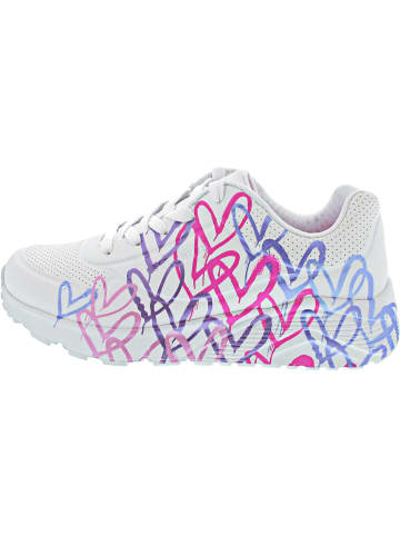 Skechers Uno Lite-Metallic Joy Sneaker Weiß