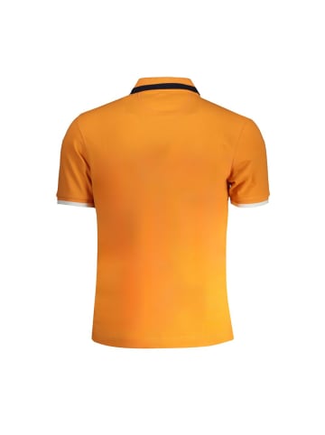 La Martina Orange Baumwolle Herren Polo