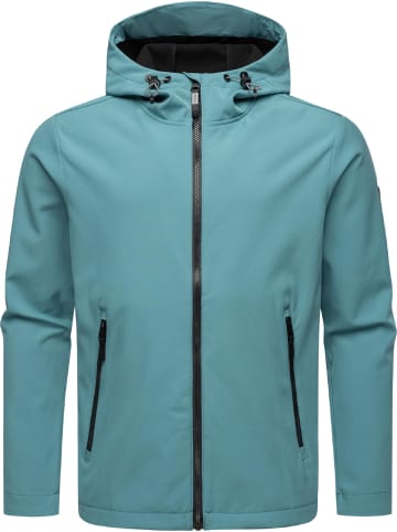 ragwear Softshelljacke Shellwie Warm in Ocean Green