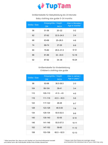 TupTam Baby Jungen Strickstrumpfhose 6er Pack in blau/grau