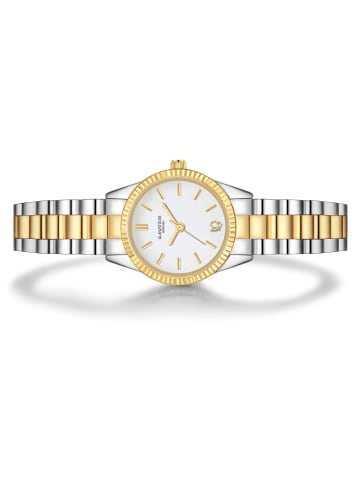 Glanzstücke München Uhr aus Edelstahl in silber/gelbgold