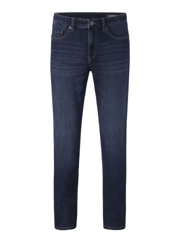 Paddock's 5-Pocket Jeans PIPE in dark blue used moustache