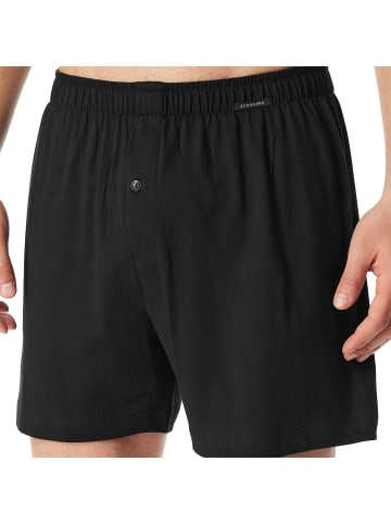 Schiesser Boxershort 2er Pack in Schwarz