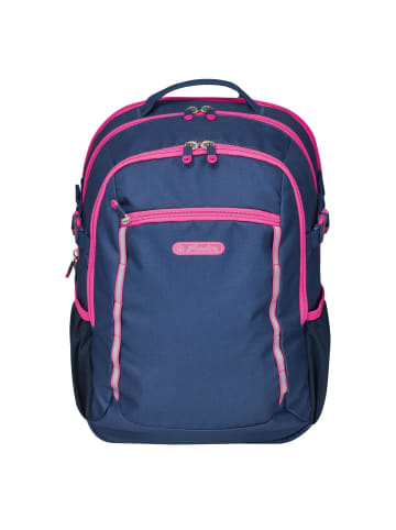 Herlitz Schulranzen Ultimate navy/pink in blau