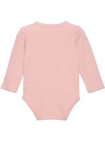 Fixoni Kinder Langarmbody "Body LS Solid" in Rosa